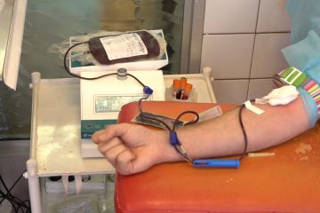 У Дніпрі рятувальники здали кров У Дніпрі рятувальники здали кров