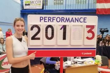 Дніпрянка Ярослава Магучіх встановила новий світовий рекорд Дніпрянка Ярослава Магучіх встановила новий світовий рекорд