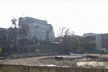 Будівництво на місці колишнього “Експресу”: рівняння з багатьма невідомими Будівництво на місці колишнього “Експресу”: рівняння з багатьма невідомими