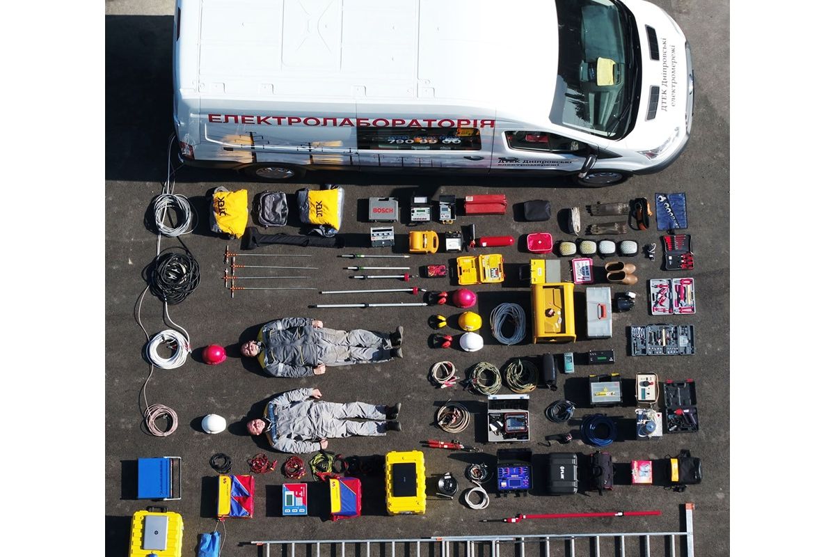 Дніпровські енергетики перетворилися на... tetris Дніпровські енергетики перетворилися на... tetris