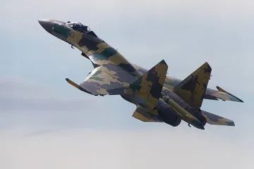 ​Російський СУ-35 був збитий в Чорному морі неподалік Залізного Порту