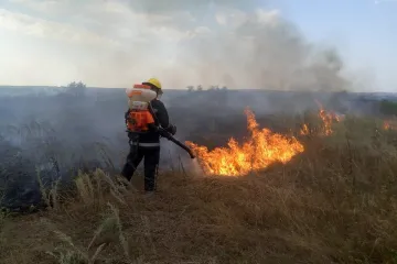 ​На Дніпропетровщині оголошено про високий рівень пожежної небезпеки