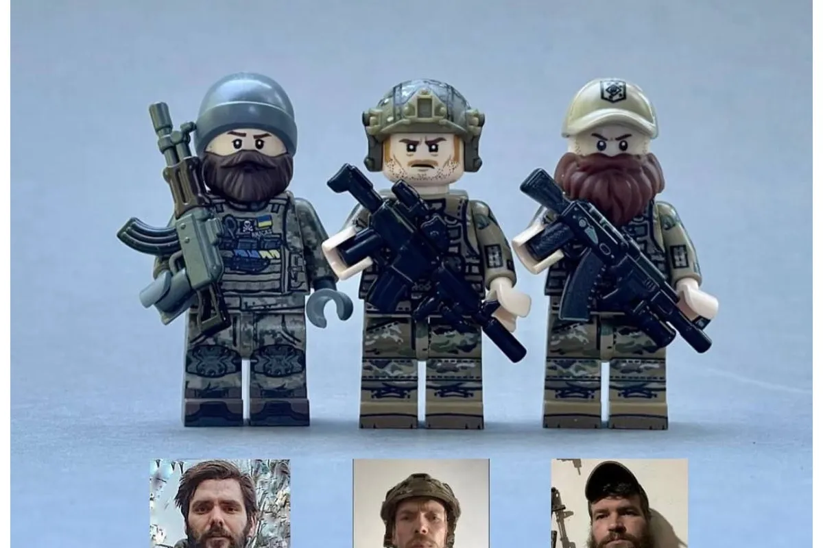 LEGO також присвятили нові фігурки героїчним захисникам фортеці «Азовсталь»