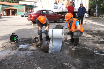 В Одессе продолжают менять трубы по современной немецкой технологии В Одессе продолжают менять трубы по современной немецкой технологии