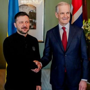 Турне Європою: Зеленський зустрівся з прем'єр-міністром Норвегії Турне Європою: Зеленський зустрівся з прем'єр-міністром Норвегії