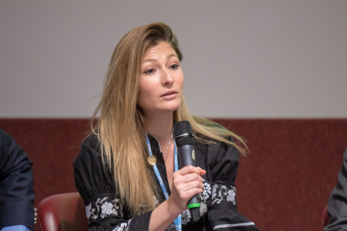 Про що говорила замісник МЗС на онлайн-конференції «Кримська платформа» Про що говорила замісник МЗС на онлайн-конференції «Кримська платформа»