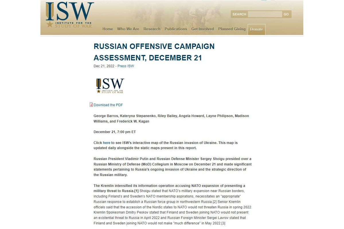Ядерна риторика путіна націлена лише на внутрішню аудиторію рф, - ISW Ядерна риторика путіна націлена лише на внутрішню аудиторію рф, - ISW