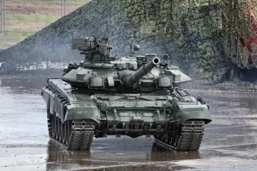 ​Розрив "Прориву": ЗСУ знищили під Кремінною російський танк Т90М (відео)