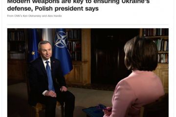 Польські танки Leopard 2 готові до відправки в Україну, – президент країни Дуда в інтерв'ю CNN Польські танки Leopard 2 готові до відправки в Україну, – президент країни Дуда в інтерв'ю CNN