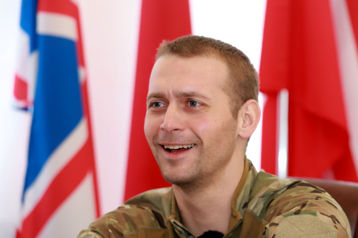 Майкл, боєць Інтернаціонального легіону оборони України Майкл, боєць Інтернаціонального легіону оборони України