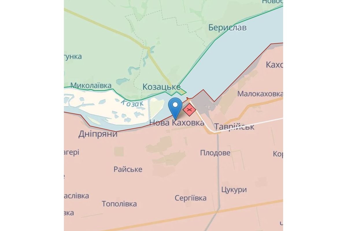 Підрозділи армії рф залишили Нову Каховку на Херсонщині вчора, 22 березня, — Генштаб Підрозділи армії рф залишили Нову Каховку на Херсонщині вчора, 22 березня, — Генштаб