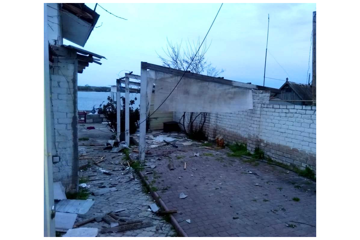 Сьогодні вдень російська артилерія накрила село Кізомис на Херсонщині Сьогодні вдень російська артилерія накрила село Кізомис на Херсонщині