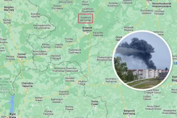 ​Ранкова "бавовна" на Брянщині: палає промзона у 200 км від українського кордону (фото, відео)