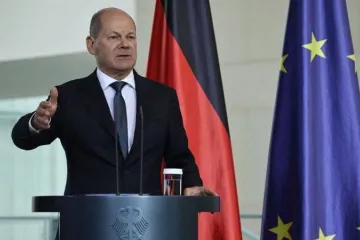 ​Війна закінчиться тим, що Україна стане повноправним членом Євросоюзу, — канцлер Німеччини Олаф Шольц
