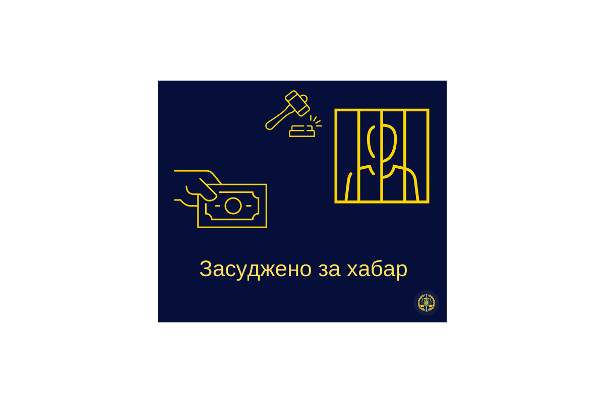 У Чернівецькій області до 3 років позбавлення волі засуджено інспектора з дорожнього нагляду