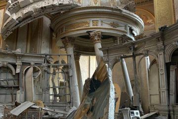 росіяни зруйнували головний храм Одеси - Свято-Преображенський собор росіяни зруйнували головний храм Одеси - Свято-Преображенський собор