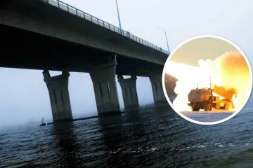 ​На Антонівському мосту в Херсоні знищено колону техніки рф