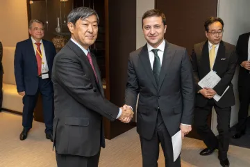 ​Володимир Зеленський зустрівся з японськими колегами щодо інвестування в Україну