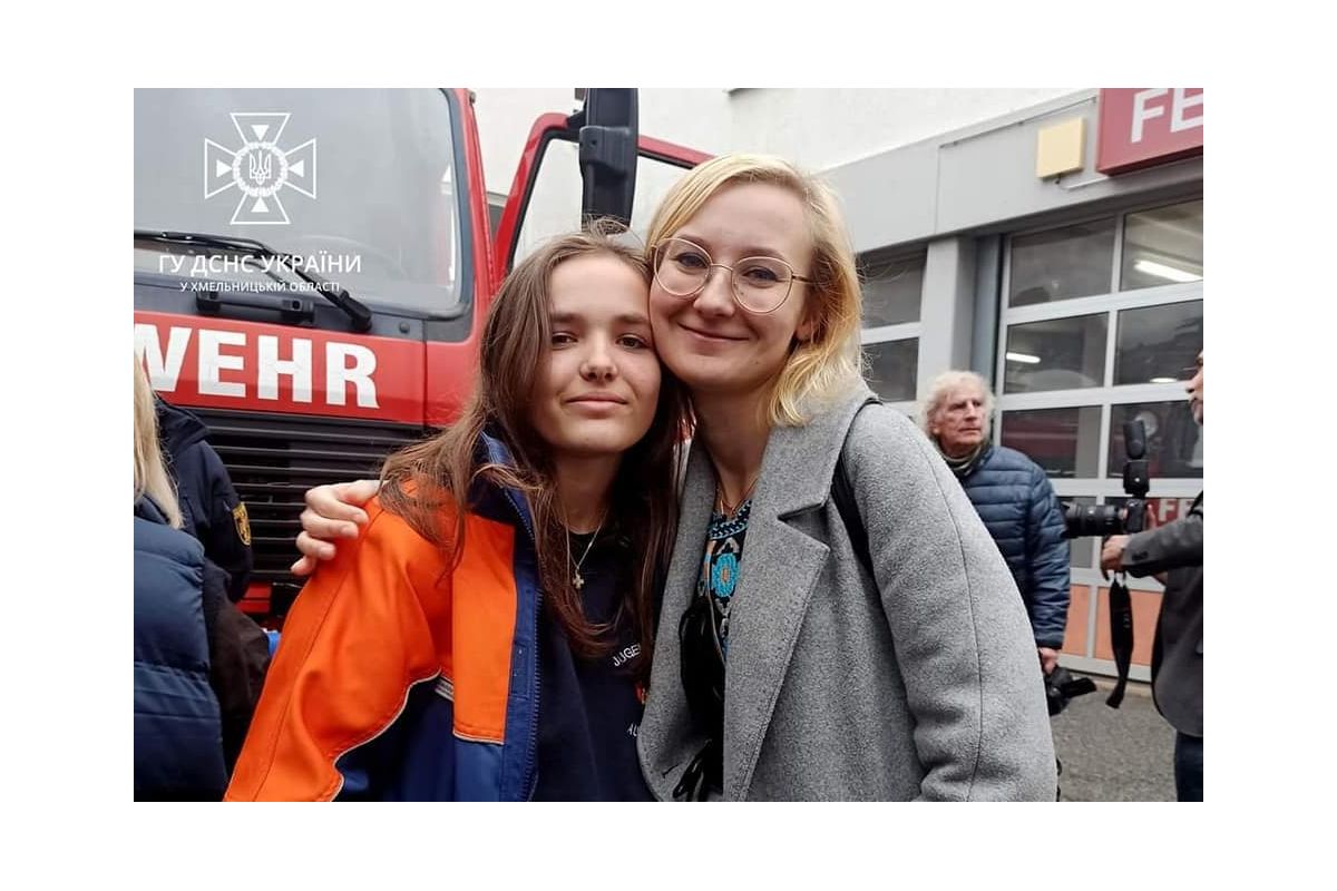 Пожежний автомобіль від 14-річної дівчинки з Німеччини Пожежний автомобіль від 14-річної дівчинки з Німеччини