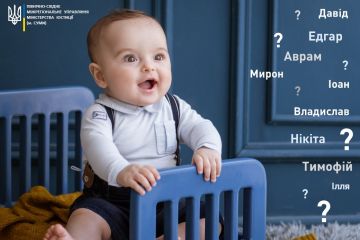 Від Герди до Фатіми, від Рона до Едгара: якими іменами чернігівці називають дітей Від Герди до Фатіми, від Рона до Едгара: якими іменами чернігівці називають дітей