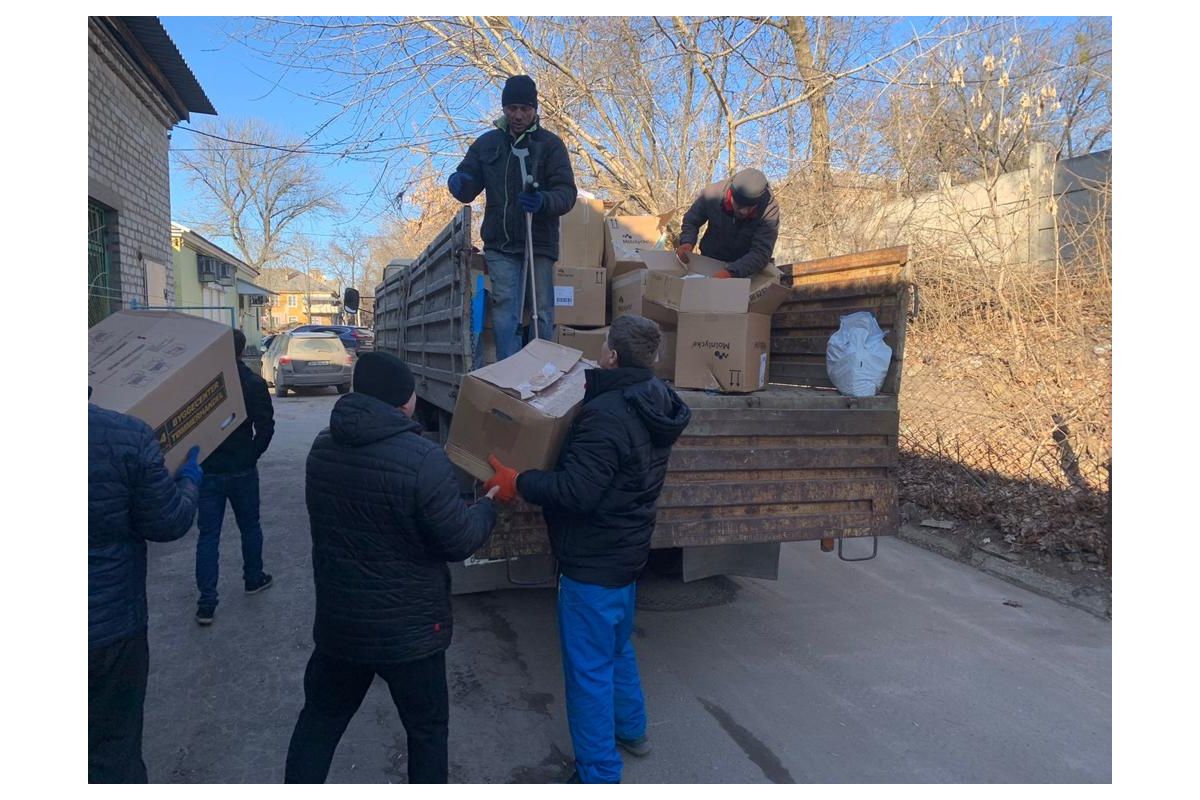 Лікарні Краматорська отримали гуманітарну допомогу Лікарні Краматорська отримали гуманітарну допомогу