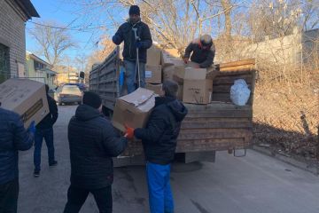 Лікарні Краматорська отримали гуманітарну допомогу Лікарні Краматорська отримали гуманітарну допомогу