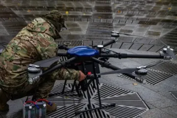 ​"Кажан" в роботі: у Міноборони показали роботу ударного українського дрону (відео)