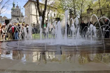 ​У Львові відкрили фонтан, присвячений Герою України "Да Вінчі" та усім добровольцям російсько-української війни
