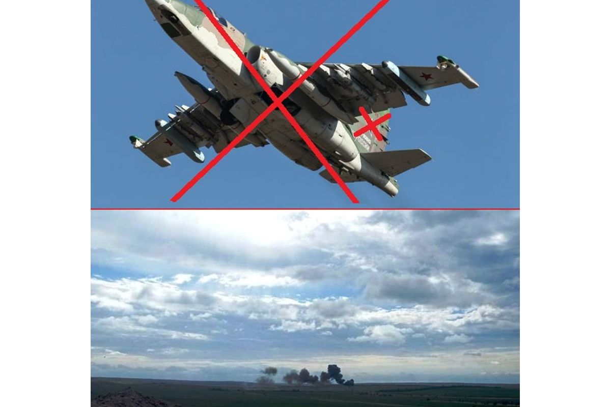 Львівські десантники назавжди «приземлили» черговий ворожий Су-25 «Грач» Львівські десантники назавжди «приземлили» черговий ворожий Су-25 «Грач»