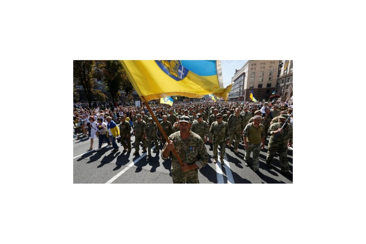 Україна святкує День Незалежності і проводить марш у центрі Києва Україна святкує День Незалежності і проводить марш у центрі Києва