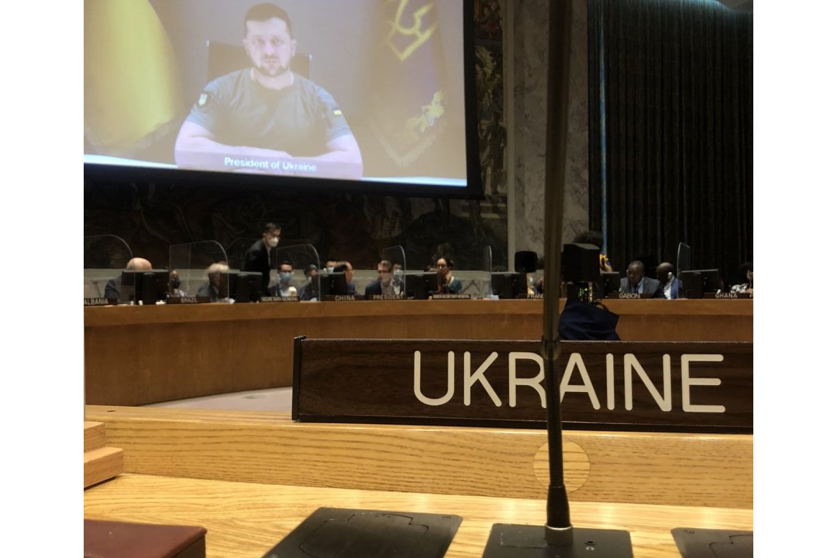 росія намагалася не допустити дистанційної участі Зеленського в Радбезі ООН росія намагалася не допустити дистанційної участі Зеленського в Радбезі ООН