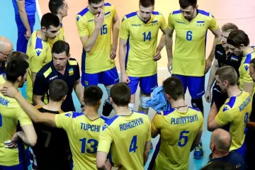 ​Чоловіча збірна України з волейболу сьогодні зіграє в чвертьфіналі чемпіонату Європи