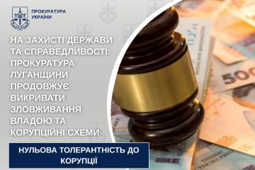 На захисті держави та справедливості: прокурори Луганщини продовжують викривати зловживання владою та корупційні схеми  На захисті держави та справедливості: прокурори Луганщини продовжують викривати зловживання владою та корупційні схеми