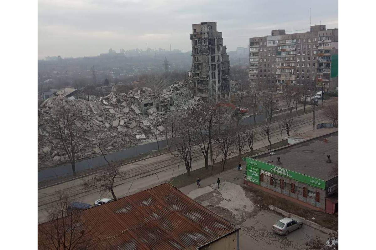 Ось так тепер виглядає більша частина Маріуполя Ось так тепер виглядає більша частина Маріуполя