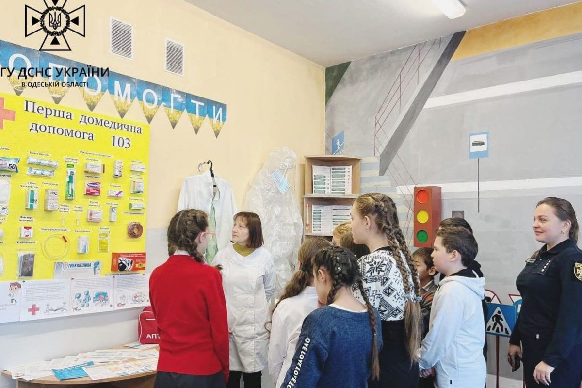 У Херсоні, на Київщині та Одещині відкрили «Класи безпеки» У Херсоні, на Київщині та Одещині відкрили «Класи безпеки»