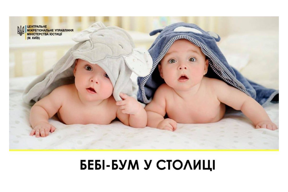 Місто Київ зайняло першу позицію у ТОП-5 регіонів за кількістю зареєстрованих народжень малюків у лютому Місто Київ зайняло першу позицію у ТОП-5 регіонів за кількістю зареєстрованих народжень малюків у лютому