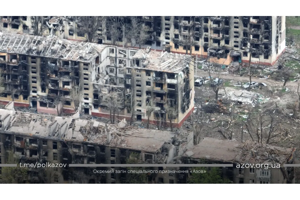Російське вторгнення в Україну : Нові фото Маріуполя з повітря
