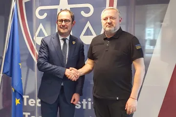​Андрій Костін та Міністр юстиції Бельгії Вінсент Ван Квікенборн домовилися про розширення угоди про співробітництво