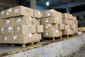 У Борисполі затримали вантаж з медичними масками У Борисполі затримали вантаж з медичними масками
