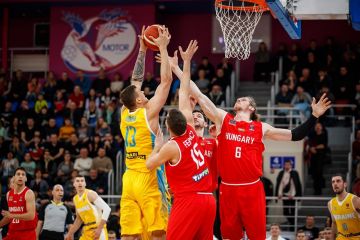 Збірна України з баскетболу вдома поступилася команді Угорщини Збірна України з баскетболу вдома поступилася команді Угорщини