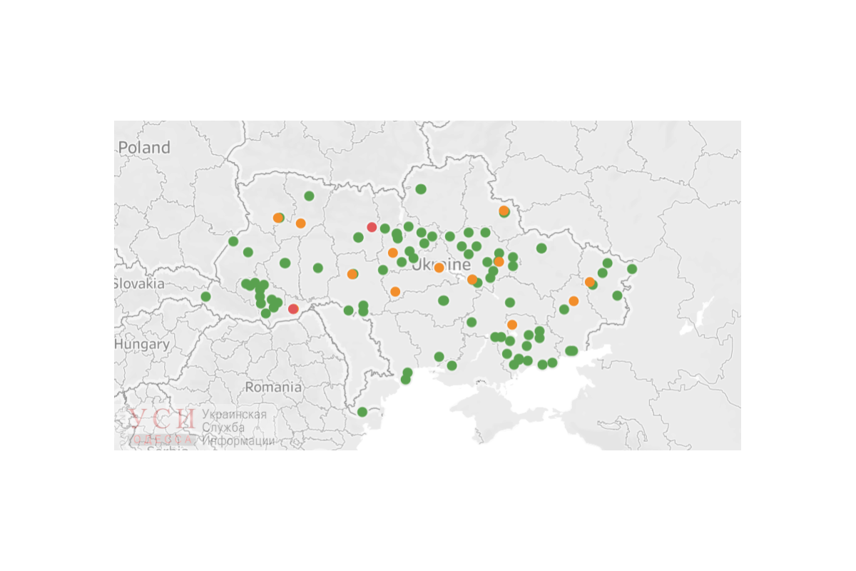 В Україні запустять онлайн-мапу поширення коронавірусу