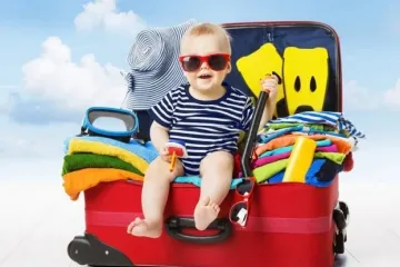 ​Зміст валізи на відпочинок з дітьми: 8 пунктів, про які слід подумати двічі.