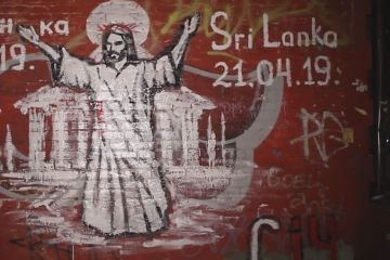 У Дніпрі з’явився мурал, присвячений трагедії на Шрі-Ланці У Дніпрі з’явився мурал, присвячений трагедії на Шрі-Ланці