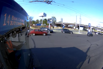 Дніпровський тролейбус «знімає» власний відеоблог Дніпровський тролейбус «знімає» власний відеоблог