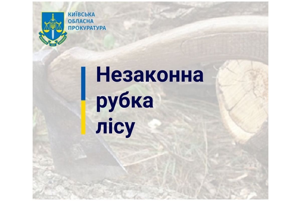 Незаконна порубка дерев у захисних лісових насадженнях зі збитками 200 тис грн – судитимуть мешканця Київщини Незаконна порубка дерев у захисних лісових насадженнях зі збитками 200 тис грн – судитимуть мешканця Київщини