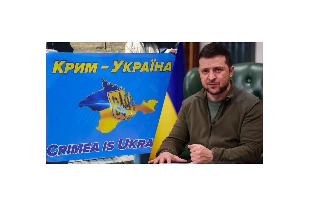 Зеленський в онлайн-форматі виступив з промовою на Кримській платформі Зеленський в онлайн-форматі виступив з промовою на Кримській платформі