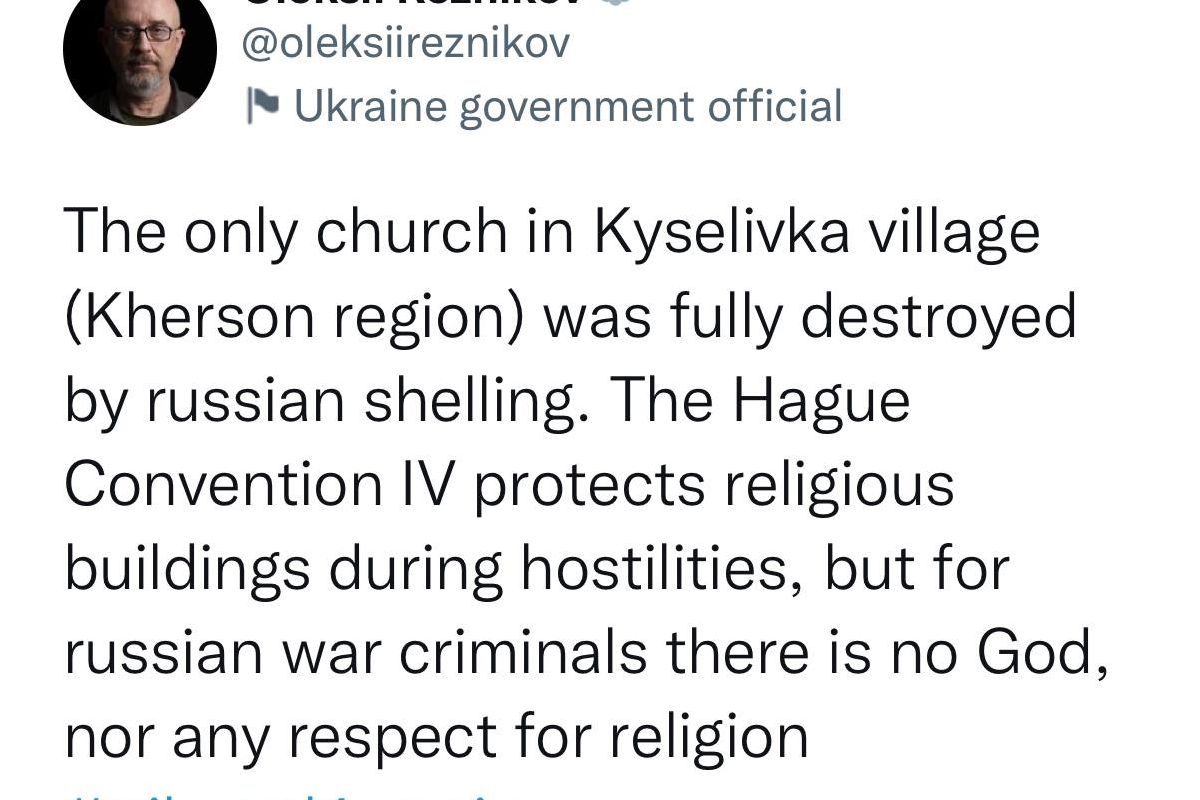 Єдина церква в селі Киселівка (Херсонська область) була повністю зруйнована російськими обстрілами Єдина церква в селі Киселівка (Херсонська область) була повністю зруйнована російськими обстрілами