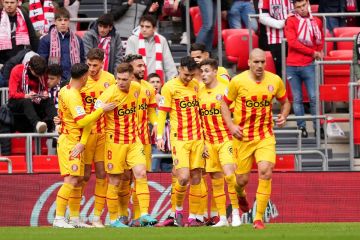 Примера. Атлетик - Жирона 2:3. Два автогола, ассист Цыганкова и невезение Уильямса Примера. Атлетик - Жирона 2:3. Два автогола, ассист Цыганкова и невезение Уильямса