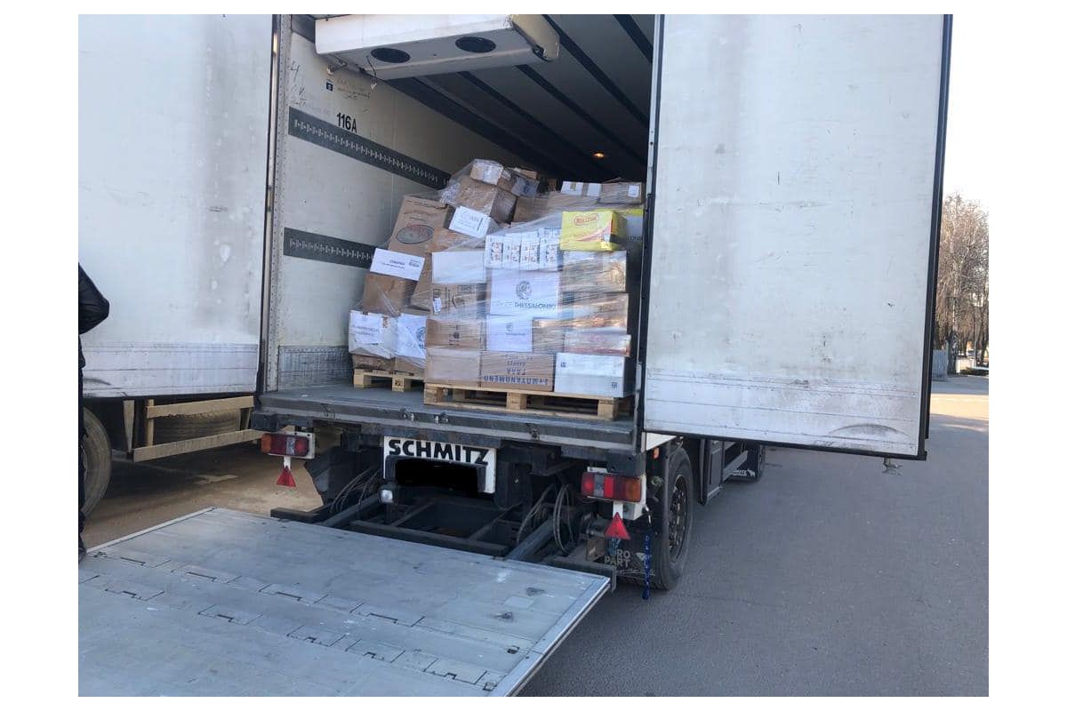 УКРАЇНСЬКІ МІСТА ОТРИМАЛИ 95 ТОНН ГУМАНІТАРНОЇ ДОПОМОГИ УКРАЇНСЬКІ МІСТА ОТРИМАЛИ 95 ТОНН ГУМАНІТАРНОЇ ДОПОМОГИ