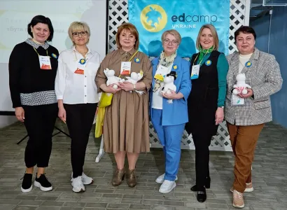 Професорка Ольга Ніколенко взяла участь в EdCamp Sumy, який об’єднав учителів Сумщини та інших областей України